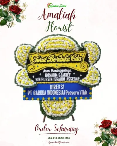 Papan Bunga Duka di Kedewatan